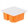 Коробка распаячная 41001, 92x92x40 GREENEL (Оранжевый)