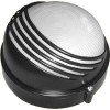 Светильник банный с  "ресничкой" черный 100W  круглый E27 IP65