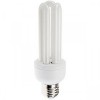 Лампа энергосберегающая U-образная  Е27  15W теплый и холодный свет LEEK