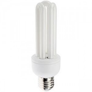 Лампа энергосберегающая U-образная  Е27  15W теплый и холодный свет LEEK