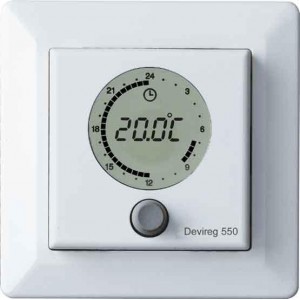 Теплый Пол DEVI Терморегулятор D550, IP30 