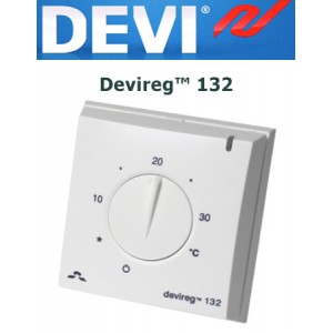 Терморегулятор DEVI Devireg D 132 с датчиками пола и воздуха 