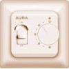 Терморегулятор электронный AURA LTC 230 Германия 16А крем Хит зимних сезонов!!!