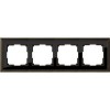 Werkel  Palacio Classic   WL17 -Frame -01 рамка на 4 поста (бронза/черный)