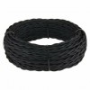Werkel   Ретро кабель витой 2х1.5 (черный)