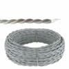 Werkel   Ретро кабель витой 2х1.5 (серый)