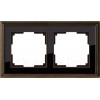 Werkel  Palacio Classic   WL17 -Frame -02 рамка на 2 поста (бронза/черный)