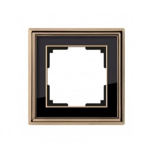 Werkel  Palacio Classic   WL17 -Frame -01 рамка на 1 пост (золото/черный)