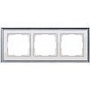 Werkel  Palacio Classic   WL17 -Frame -01 рамка на 3 поста (хром/белый)