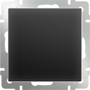 Выключатель одноклавишный   (черный матовый) Артикул  WL08-SW 1G